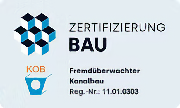 FrankeBau Kanalbau Zertifizierung